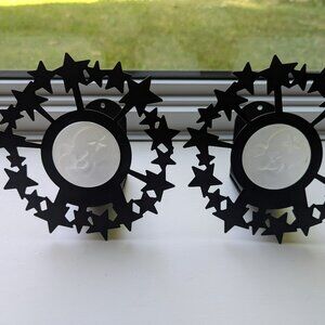 PartyLite Moon Wall Sconces